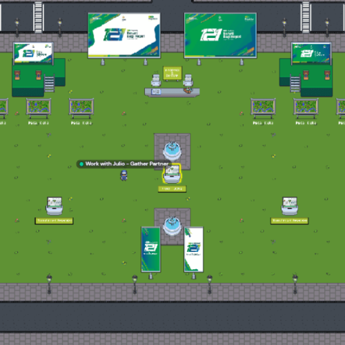 Big City Demo Gather Town Portfolio