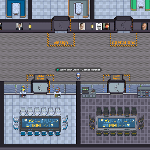 Spaceship Gather Town Space - Featured